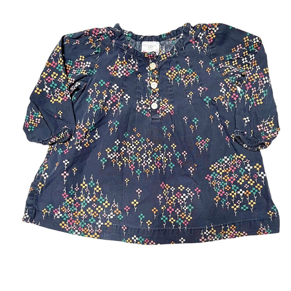 Hanna Andersson Print Tunic Dress 6-12m